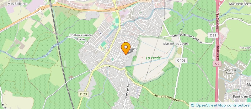 localisation de l'entreprise MONSIEUR PIERRE DE TORRES  CANOHES