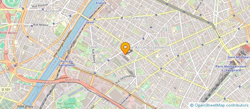 localisation de l'entreprise MONSIEUR PIERRE DE VESIAN  PARIS