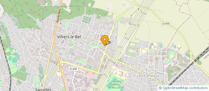 localisation de l'entreprise MONSIEUR PIERRE DE VILLENEUVE à VILLIERS-LE-BEL