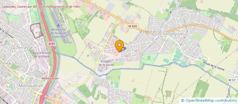 localisation de l'entreprise MONSIEUR PIERRE DE WATRIGANT  PIN-BALMA