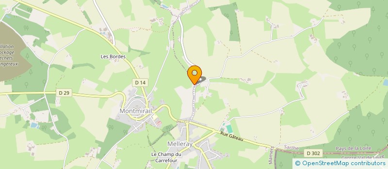 localisation de l'entreprise MONSIEUR PIERRE DEAL  VIBRAYE