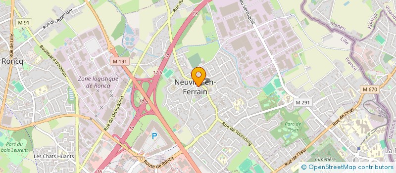 localisation de l'entreprise MONSIEUR PIERRE DEAN  NEUVILLE-EN-FERRAIN