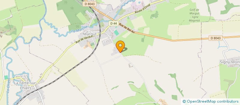 localisation de l'entreprise MONSIEUR PIERRE DEBOUW  MARGUT