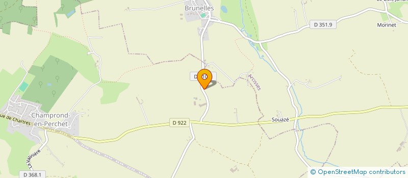 localisation de l'entreprise MONSIEUR PIERRE DEBRAY à CHAMPROND-EN-PERCHET