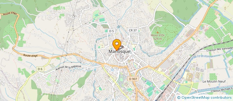 localisation de l'entreprise MONSIEUR PIERRE DEBROISE à MANOSQUE