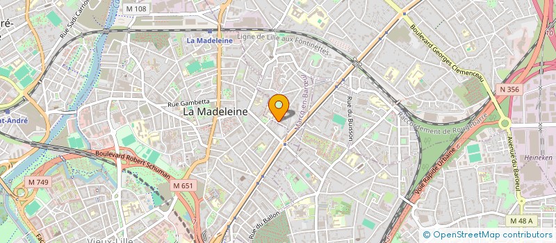 localisation de l'entreprise MONSIEUR PIERRE DEBROUCKER à MARCQ-EN-BARŒUL