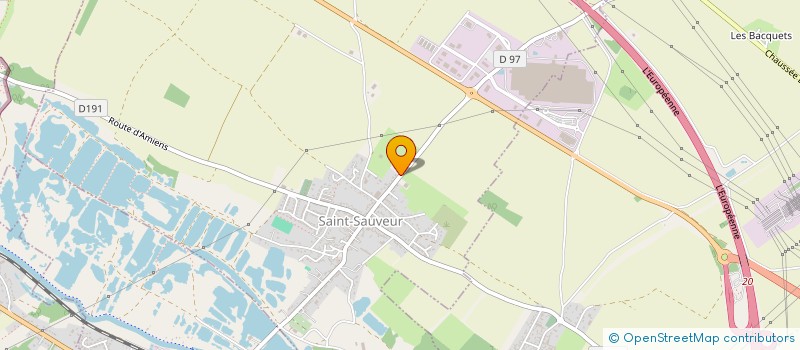 localisation de l'entreprise MONSIEUR PIERRE DECERF à SAINT-SAUVEUR