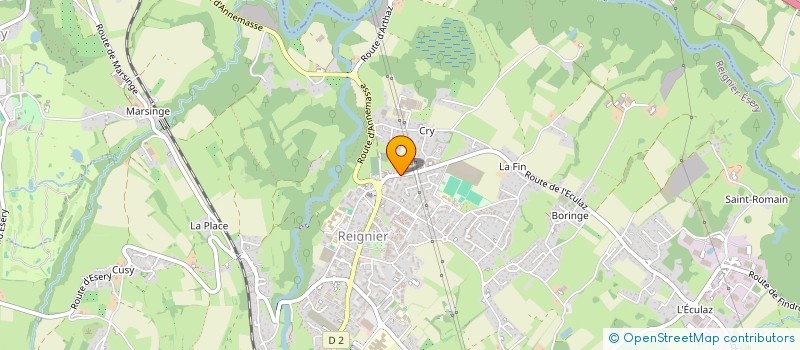 localisation de l'entreprise MONSIEUR PIERRE DECHAMBOUX à REIGNIER-ESERY