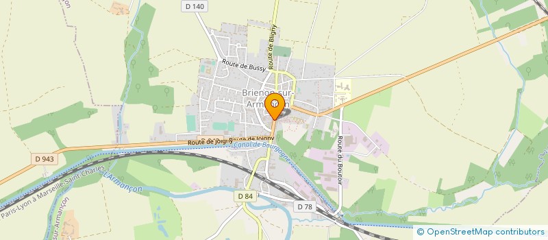 localisation de l'entreprise MONSIEUR PIERRE DECHAUMES à BRIENON-SUR-ARMANCON