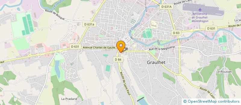 localisation de l'entreprise MONSIEUR PIERRE DECOOPMAN à GRAULHET
