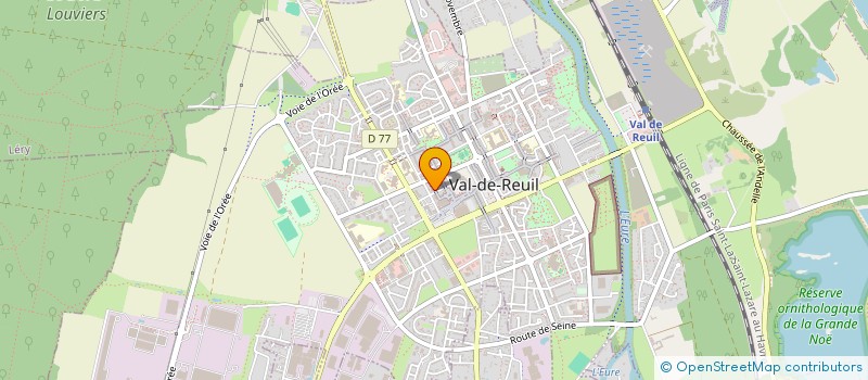 localisation de l'entreprise MONSIEUR PIERRE DEFFACIS  VAL-DE-REUIL