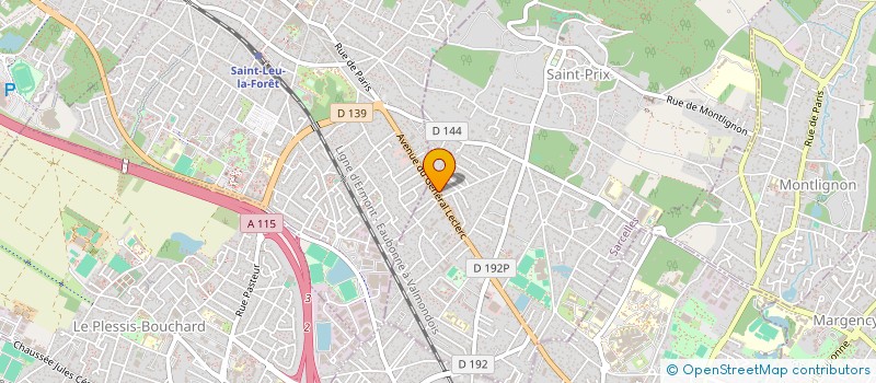 localisation de l'entreprise MONSIEUR PIERRE DEGUELDRE à SAINT-PRIX