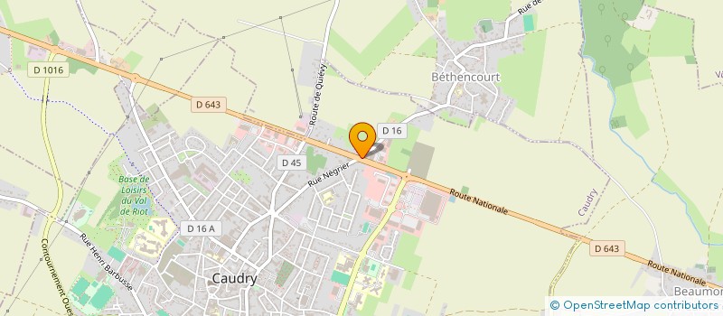 localisation de l'entreprise MONSIEUR PIERRE DEJARDIN  BEAUMONT-EN-CAMBRESIS