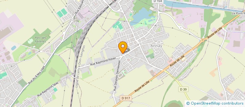 localisation de l'entreprise MONSIEUR PIERRE DELABRE  ROUBAIX