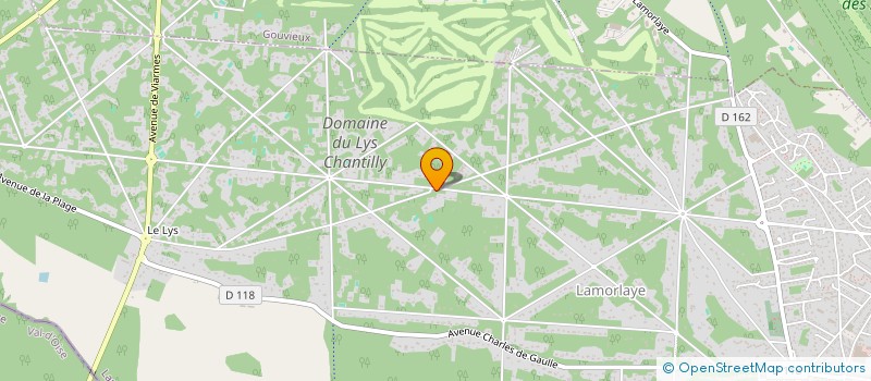 localisation de l'entreprise MONSIEUR PIERRE DELACOTTE à LAMORLAYE