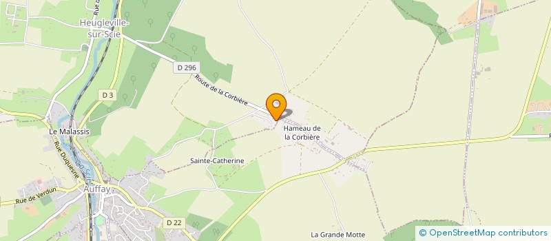 localisation de l'entreprise MONSIEUR PIERRE DELAHAYE à HEUGLEVILLE-SUR-SCIE