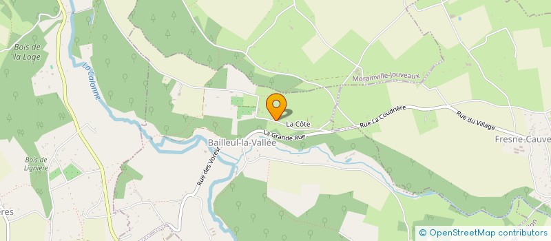 localisation de l'entreprise MONSIEUR PIERRE DELAMARE  BAILLEUL-LA-VALLEE