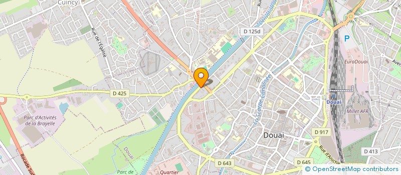 localisation de l'entreprise MONSIEUR PIERRE DELANNOY à DOUAI