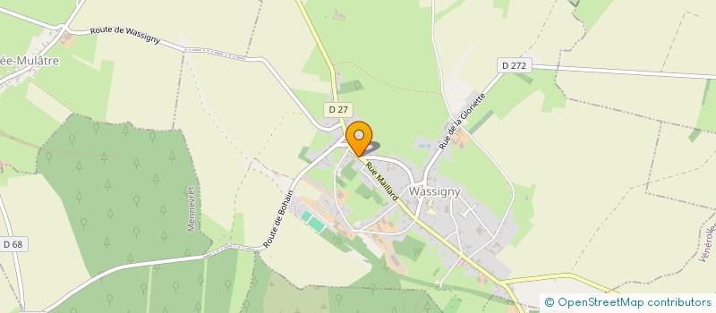 localisation de l'entreprise MONSIEUR PIERRE DELARUELLE à WASSIGNY