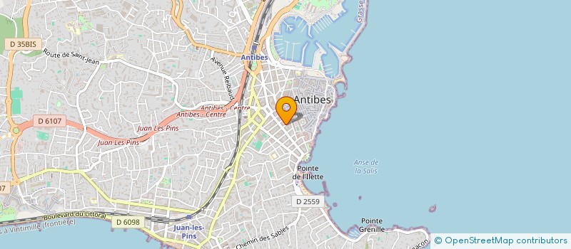 localisation de l'entreprise MONSIEUR PIERRE DELEFORGES à ANTIBES