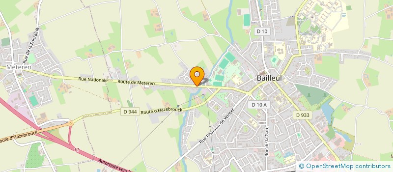 localisation de l'entreprise MONSIEUR PIERRE DELGATTE à BAILLEUL