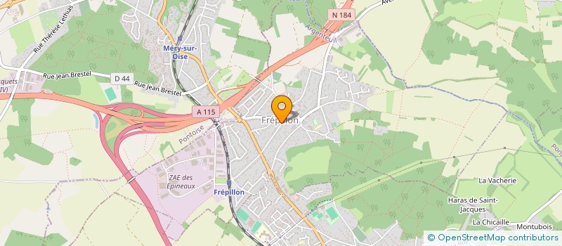 localisation de l'entreprise MONSIEUR PIERRE DELHAYE à FREPILLON