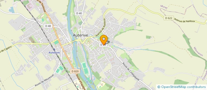 localisation de l'entreprise MONSIEUR PIERRE DELIA  AUTERIVE