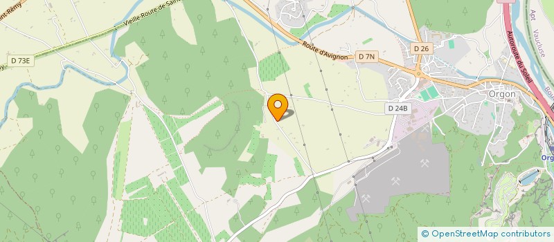 localisation de l'entreprise MONSIEUR PIERRE DELLIERE  ORGON