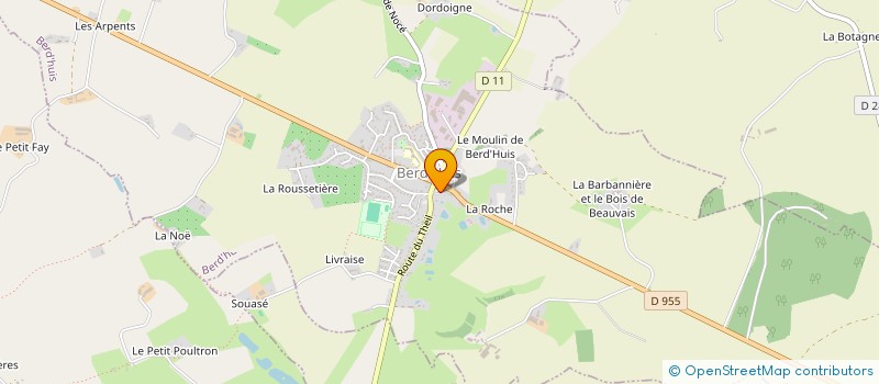 localisation de l'entreprise MONSIEUR PIERRE DELMAS à BERD'HUIS