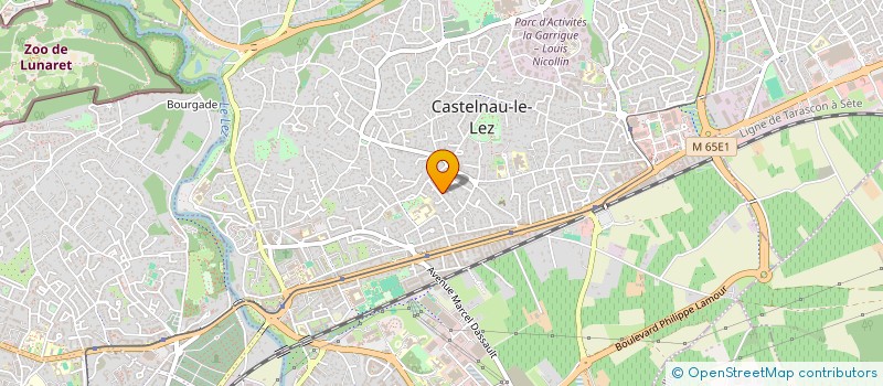 localisation de l'entreprise MONSIEUR PIERRE DELOLME  CASTELNAU-LE-LEZ