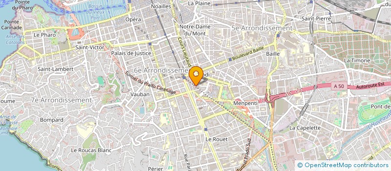 localisation de l'entreprise MONSIEUR PIERRE DELORT à MARSEILLE