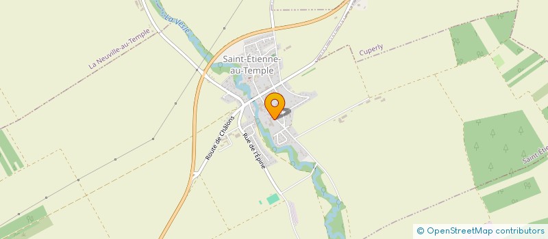 localisation de l'entreprise MONSIEUR PIERRE DELPRAT à SAINT-ETIENNE-AU-TEMPLE