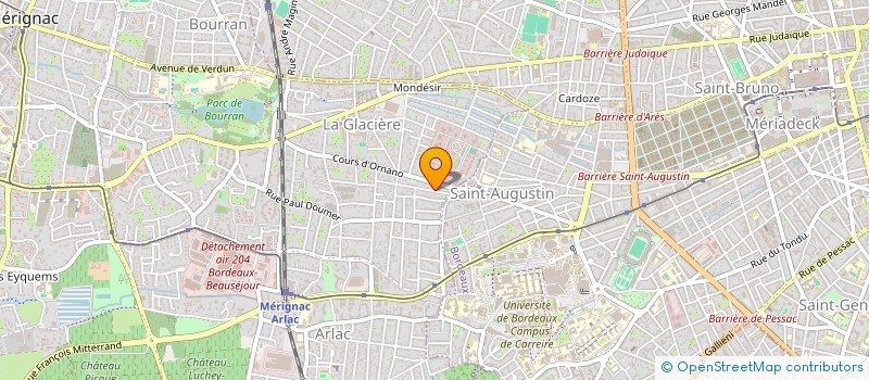 localisation de l'entreprise MONSIEUR PIERRE DELSAUT  MERIGNAC