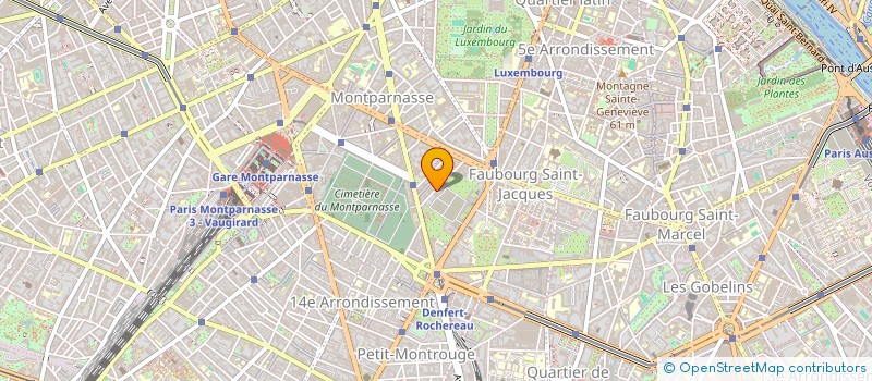 localisation de l'entreprise MONSIEUR PIERRE DELTOMBE  PARIS