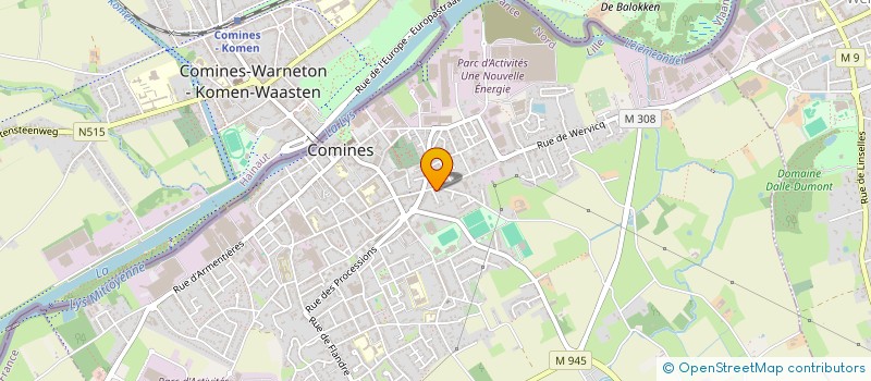 localisation de l'entreprise MONSIEUR PIERRE DELVAL  DEULEMONT