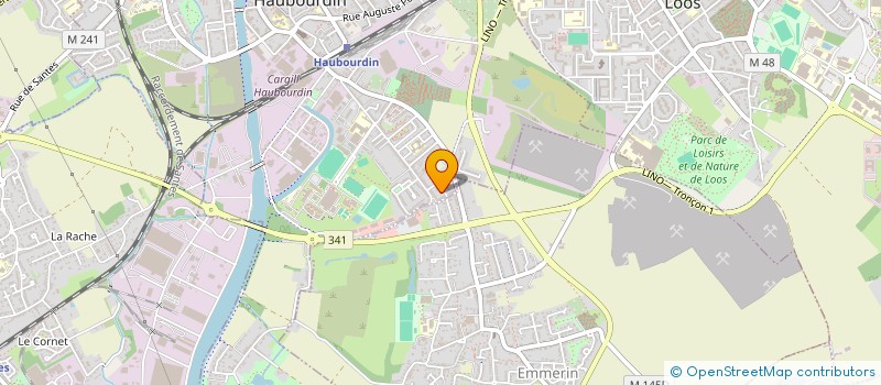 localisation de l'entreprise MONSIEUR PIERRE DEMARET  HAUBOURDIN