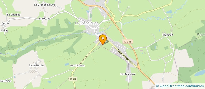 localisation de l'entreprise MONSIEUR PIERRE DEMAY à LA CHAPELAUDE