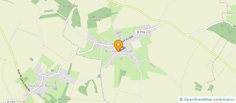 localisation de l'entreprise MONSIEUR PIERRE DEMEULENAERE à BUSSUS-BUSSUEL