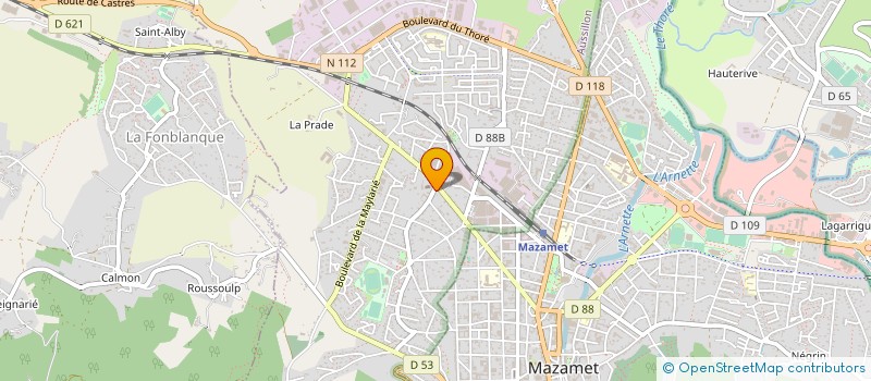 localisation de l'entreprise MONSIEUR PIERRE DEMOULIN à AUSSILLON