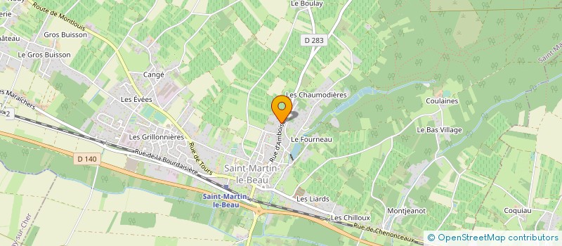 localisation de l'entreprise MONSIEUR PIERRE DENERY  SAINT-MARTIN-LE-BEAU