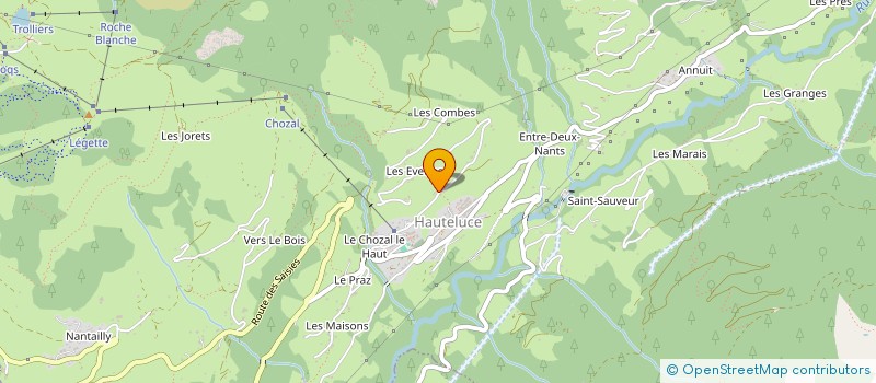 localisation de l'entreprise MONSIEUR PIERRE DENEU  HAUTELUCE