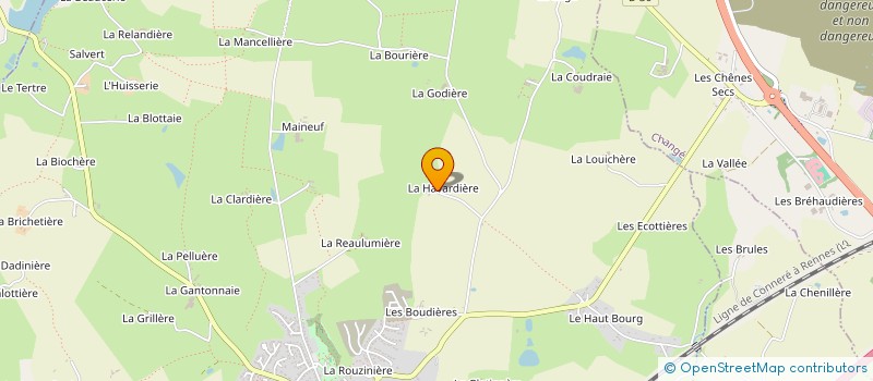 localisation de l'entreprise MONSIEUR PIERRE DENION  LE GENEST-SAINT-ISLE