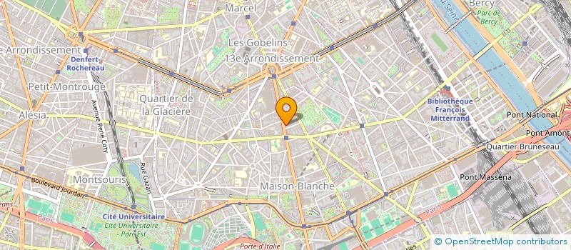 localisation de l'entreprise MONSIEUR PIERRE DENIS  PARIS