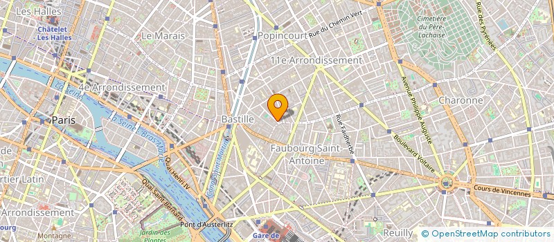 localisation de l'entreprise MONSIEUR PIERRE DENIS  PARIS