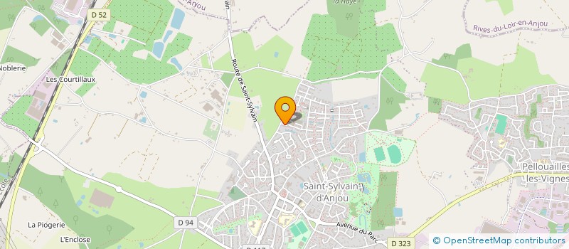 localisation de l'entreprise MONSIEUR PIERRE DENIS  VERRIERES-EN-ANJOU