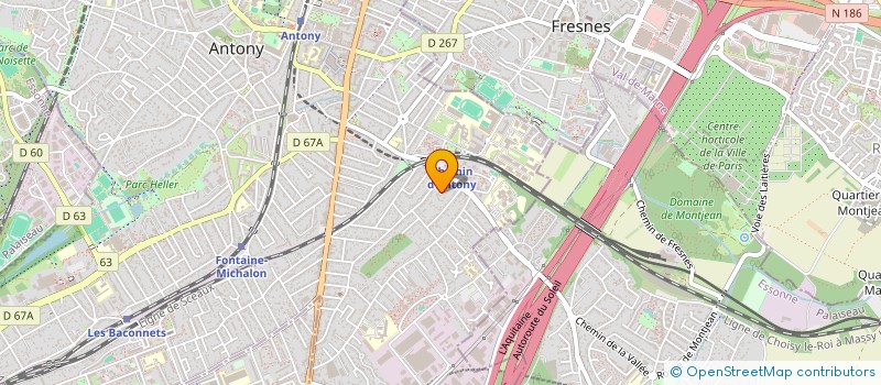 localisation de l'entreprise MONSIEUR PIERRE DENIZET à ANTONY