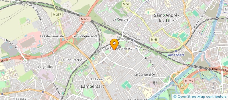 localisation de l'entreprise MONSIEUR PIERRE DEPIENNE à LAMBERSART