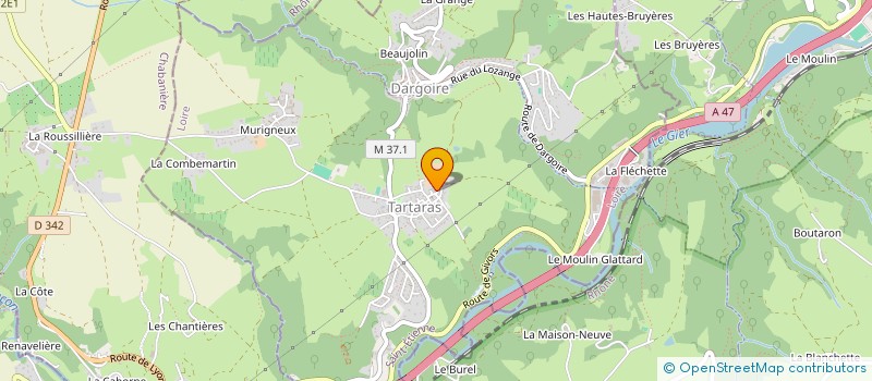 localisation de l'entreprise MONSIEUR PIERRE DEPLAUDE  TARTARAS