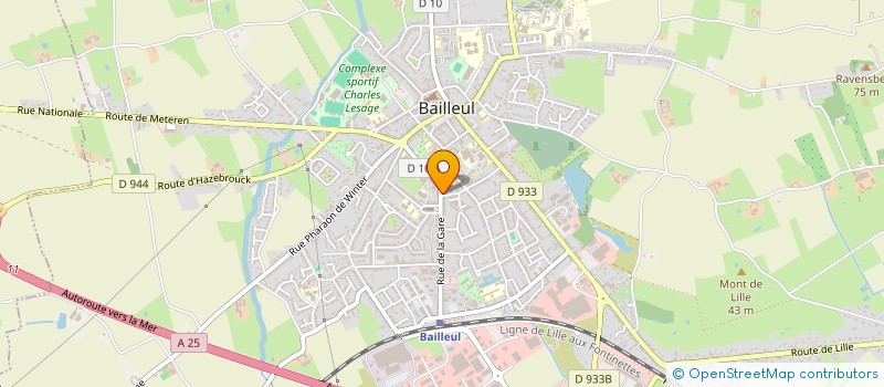 localisation de l'entreprise MONSIEUR PIERRE DEQUIDT à BAILLEUL