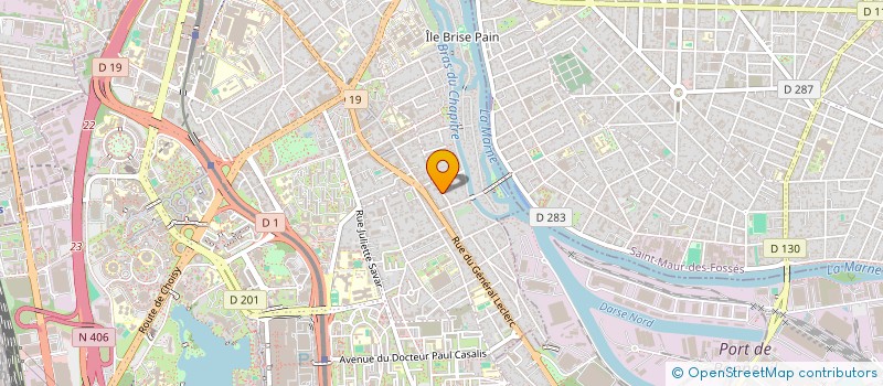 localisation de l'entreprise MONSIEUR PIERRE DERACHE  CRETEIL